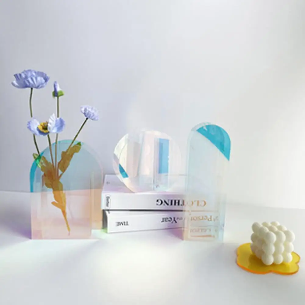 Nordic Rainbow Colorful Acrylic Vases Geometric Vases For Home Decorations Desktop Decor O1b8
Nordic Rainbow Colorful Acrylic Vases Geometric Vases For Home Decorations Desktop Decor O1b8