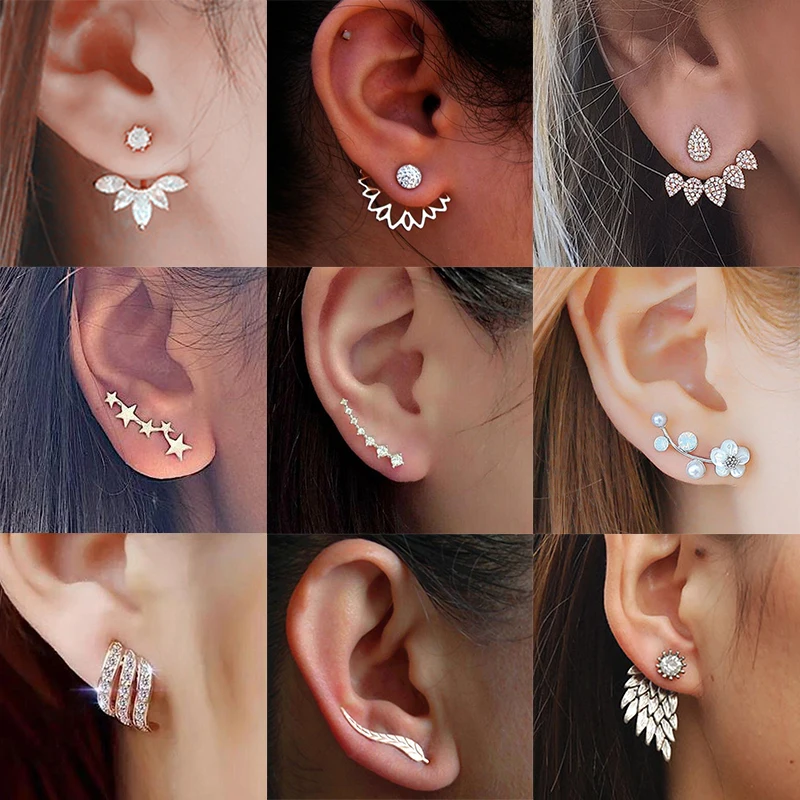 Hot Crystal Flower Stud Earrings for Women Fashion Jewelry Gold Silver Rhinestones Earrings Gift for Party and Best Friend
Hot Crystal Flower Stud Earrings for Women Fashion Jewelry Gold Silver Rhinestones Earrings Gift for Party and Best Friend