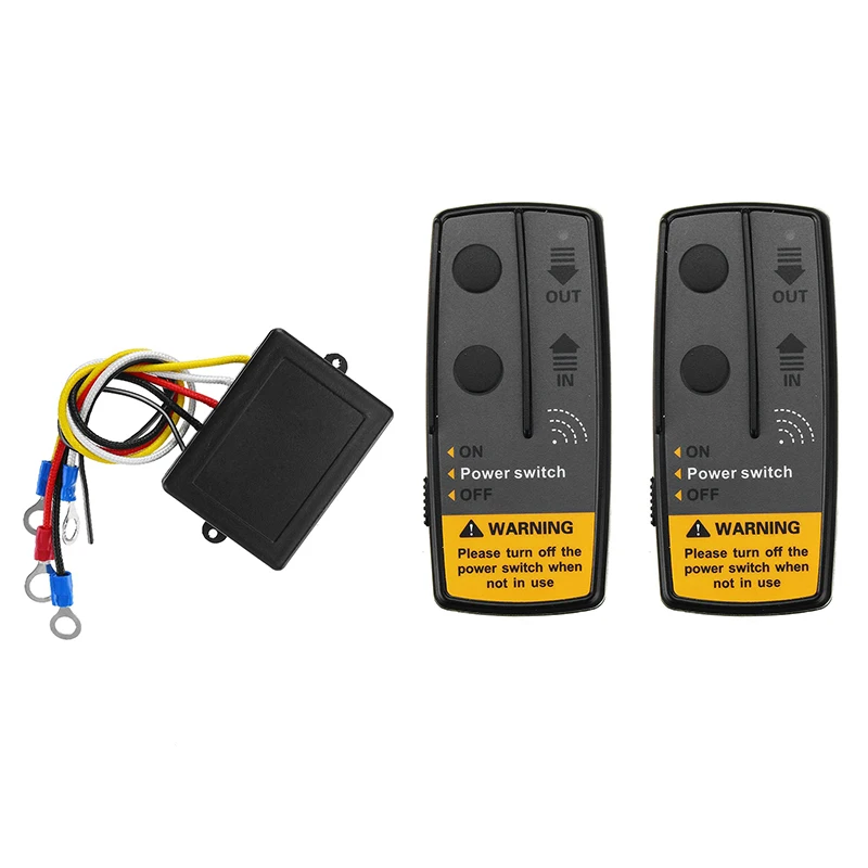 12V 2.4G 50M Digital Wireless Winches Remote Control Recovery Kit Truck Vehicle Trailer For Jeep SUV Truck ATV 120W 100ft
12V 2.4G 50M Digital Wireless Winches Remote Control Recovery Kit Truck Vehicle Trailer For Jeep SUV Truck ATV 120W 100ft