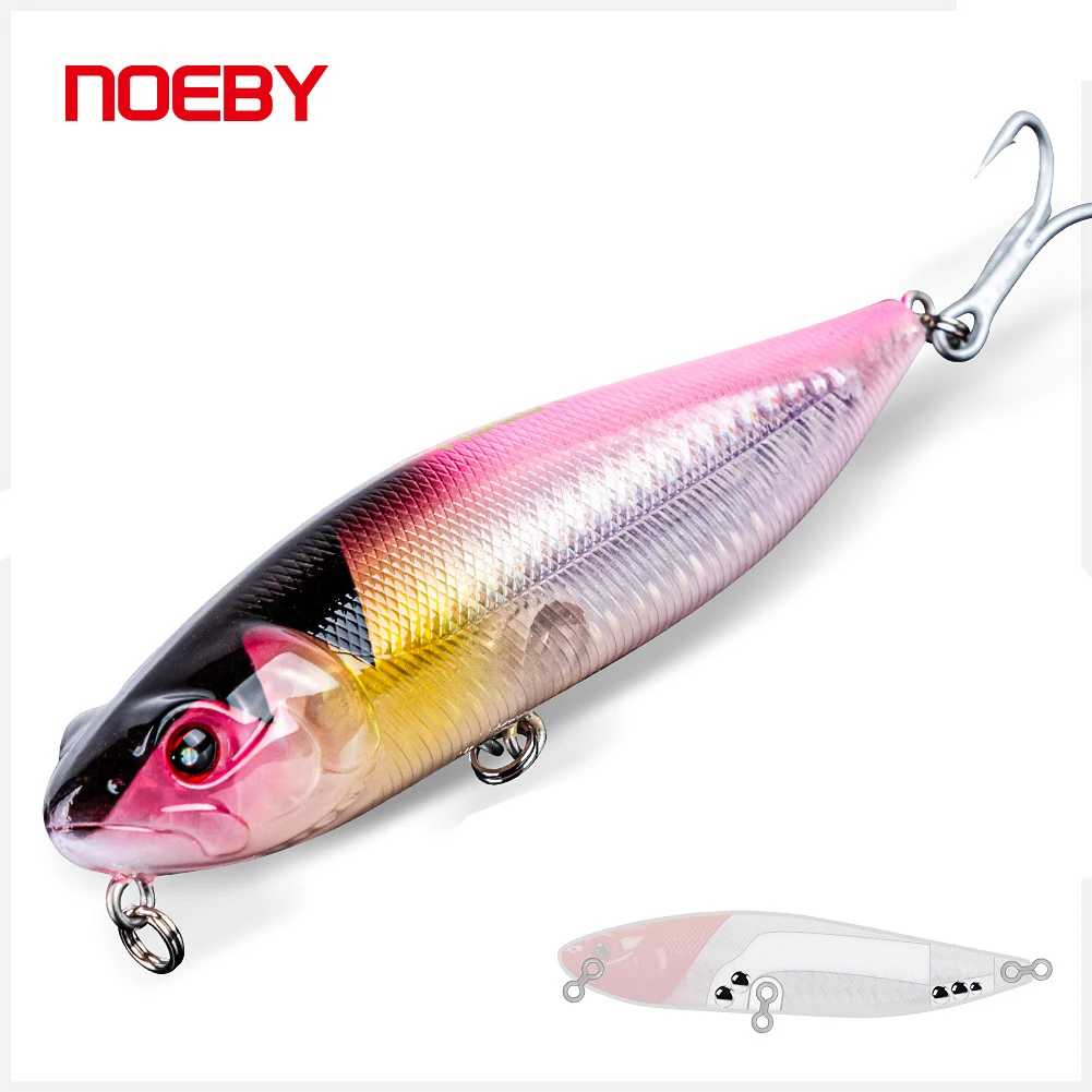 Noeby115 мм, 25,5 г, карандашные рыболовные приманки, искусственная приманка для морской рыбалки с французским VMC, тройные Крючки, Dur Peche NBL9110
Noeby115 мм, 25,5 г, карандашные рыболовные приманки, искусственная приманка для морской рыбалки с французским VMC, тройные Крючки, Dur Peche NBL9110