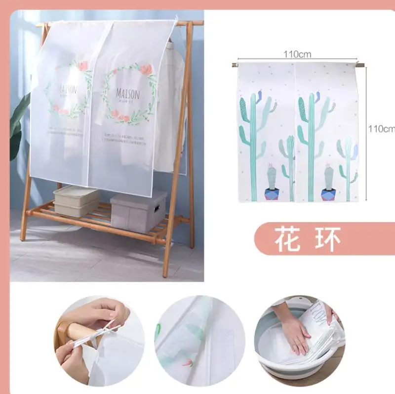 Large Non woven Clothes Cover for Garment Suit Dress Coat Wardrobe Cloth Dust Covers Stereoscopic Clothing Cover Storage Bag
Large Non woven Clothes Cover for Garment Suit Dress Coat Wardrobe Cloth Dust Covers Stereoscopic Clothing Cover Storage Bag