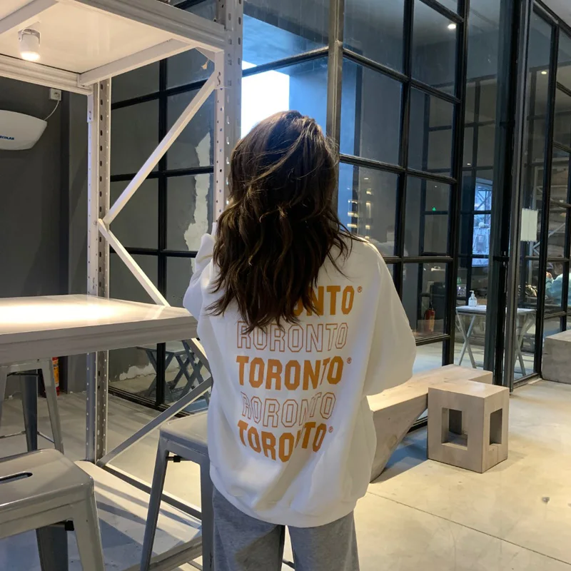 Свитер с надписью Женский, Модный пуловер с круглым вырезом в Корейском стиле, теплая одежда, городской Готический Топ, Осень-зима
Свитер с надписью Женский, Модный пуловер с круглым вырезом в Корейском стиле, теплая одежда, городской Готический Топ, Осень-зима