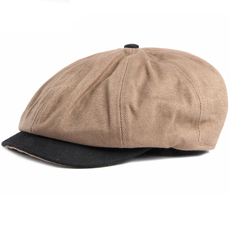 Spring Octagon Solid Newsboy Cap Vintage Cotton Men Beret Casual Peaked Caps Ivy Cap For Women Flat Hat French Pumpkin Hat
Spring Octagon Solid Newsboy Cap Vintage Cotton Men Beret Casual Peaked Caps Ivy Cap For Women Flat Hat French Pumpkin Hat