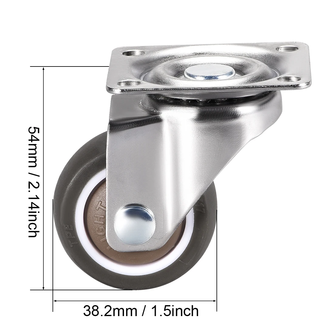 uxcell Swivel Caster Wheels 1.5 inch Dia TPR Caster Top Plate 44lb Capacity , 4pcs
uxcell Swivel Caster Wheels 1.5 inch Dia TPR Caster Top Plate 44lb Capacity , 4pcs