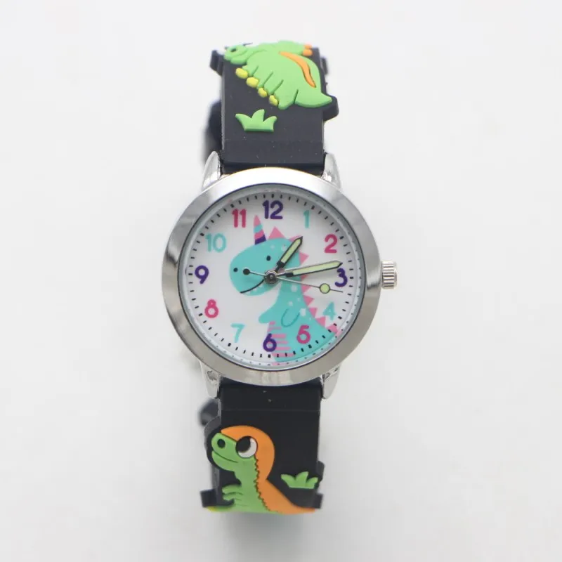 New Arrival 3D Cartoon Silicone Luminous Clock Dinosaur Kids Watch Children's Girls Boys Students Christmas Relogio
New Arrival 3D Cartoon Silicone Luminous Clock Dinosaur Kids Watch Children's Girls Boys Students Christmas Relogio