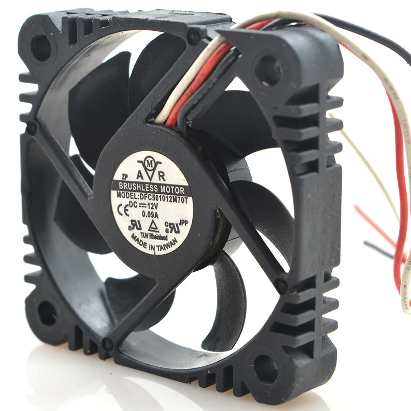 Original FOR DFC501012M70T 12V 0.09A 5010 5CM 3 wire ultra-quiet cooling fan
Original FOR DFC501012M70T 12V 0.09A 5010 5CM 3 wire ultra-quiet cooling fan