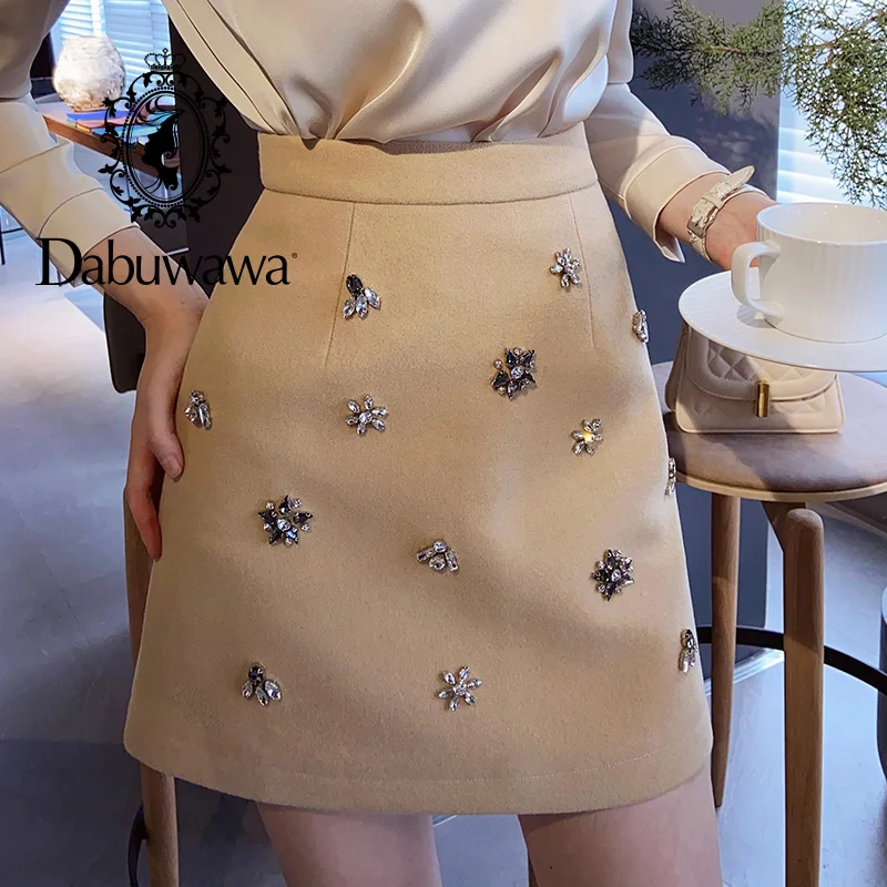 Dabuwawa Autumn Vintage A-Line Diamond Skirts Women Winter A-Line Skirt High Waist Zipper Skirt Mini Female Skirts DO1DSK004
Dabuwawa Autumn Vintage A-Line Diamond Skirts Women Winter A-Line Skirt High Waist Zipper Skirt Mini Female Skirts DO1DSK004