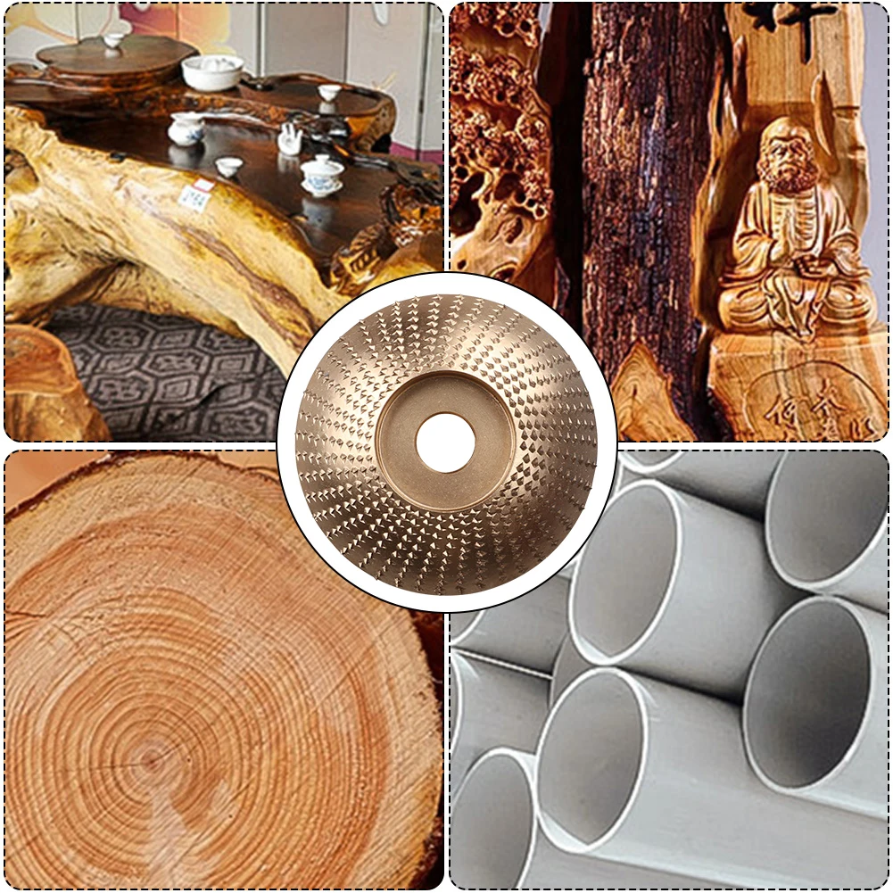 Carbide Wooden Angle Grinding Wheel Sanding Carving Rotary Tools Abrasive Disc Easily Carrying Lightweight Gadgets
Carbide Wooden Angle Grinding Wheel Sanding Carving Rotary Tools Abrasive Disc Easily Carrying Lightweight Gadgets