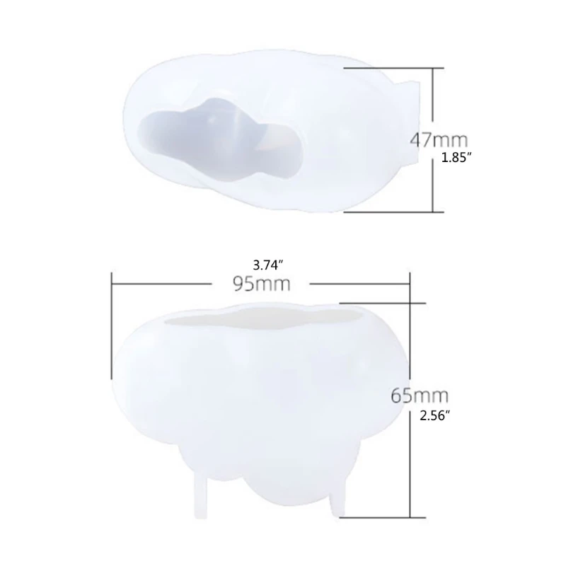 3D Clouds Epoxy Resin Mold Aromatherapy Plaster Silicone Mould DIY Crafts Ornaments Decorations Casting Tool
3D Clouds Epoxy Resin Mold Aromatherapy Plaster Silicone Mould DIY Crafts Ornaments Decorations Casting Tool