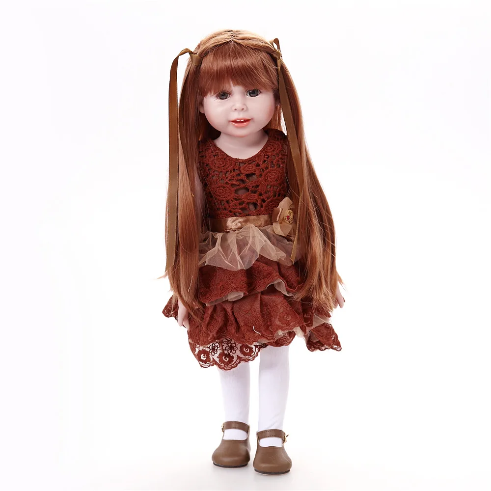 17 Inches 45cm Soft Silicone Reborn Toddler Doll Lifelike Doll Realistic Baby doll Birthday Christmas Gift for Children
17 Inches 45cm Soft Silicone Reborn Toddler Doll Lifelike Doll Realistic Baby doll Birthday Christmas Gift for Children