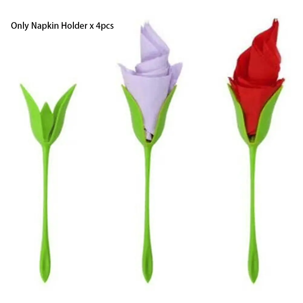 4pcs/pack Household Napkin Holder Flower Shape Gathering Decoration Dining Table Restaurant Paper Towel Bar Dinner Party Roll
4pcs/pack Household Napkin Holder Flower Shape Gathering Decoration Dining Table Restaurant Paper Towel Bar Dinner Party Roll