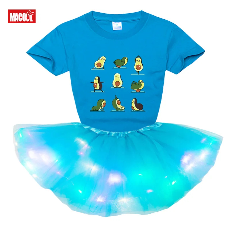 Girls Clothing Sets Fashion Children Clothing 2pc LED Luminous Skirt Dress+Short Sleeve T Shirt Sets Kids Party Custom Dress
Girls Clothing Sets Fashion Children Clothing 2pc LED Luminous Skirt Dress+Short Sleeve T Shirt Sets Kids Party Custom Dress