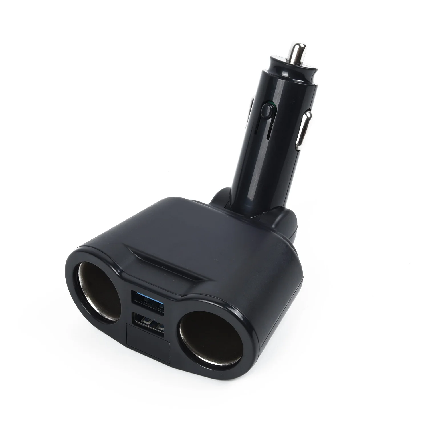 LED Display Digital Dual USB Phone Charger 2-Way Car Cigarette Lighter Socket Adapter Rotation Mobile Phone Adapter Car Charger
LED Display Digital Dual USB Phone Charger 2-Way Car Cigarette Lighter Socket Adapter Rotation Mobile Phone Adapter Car Charger