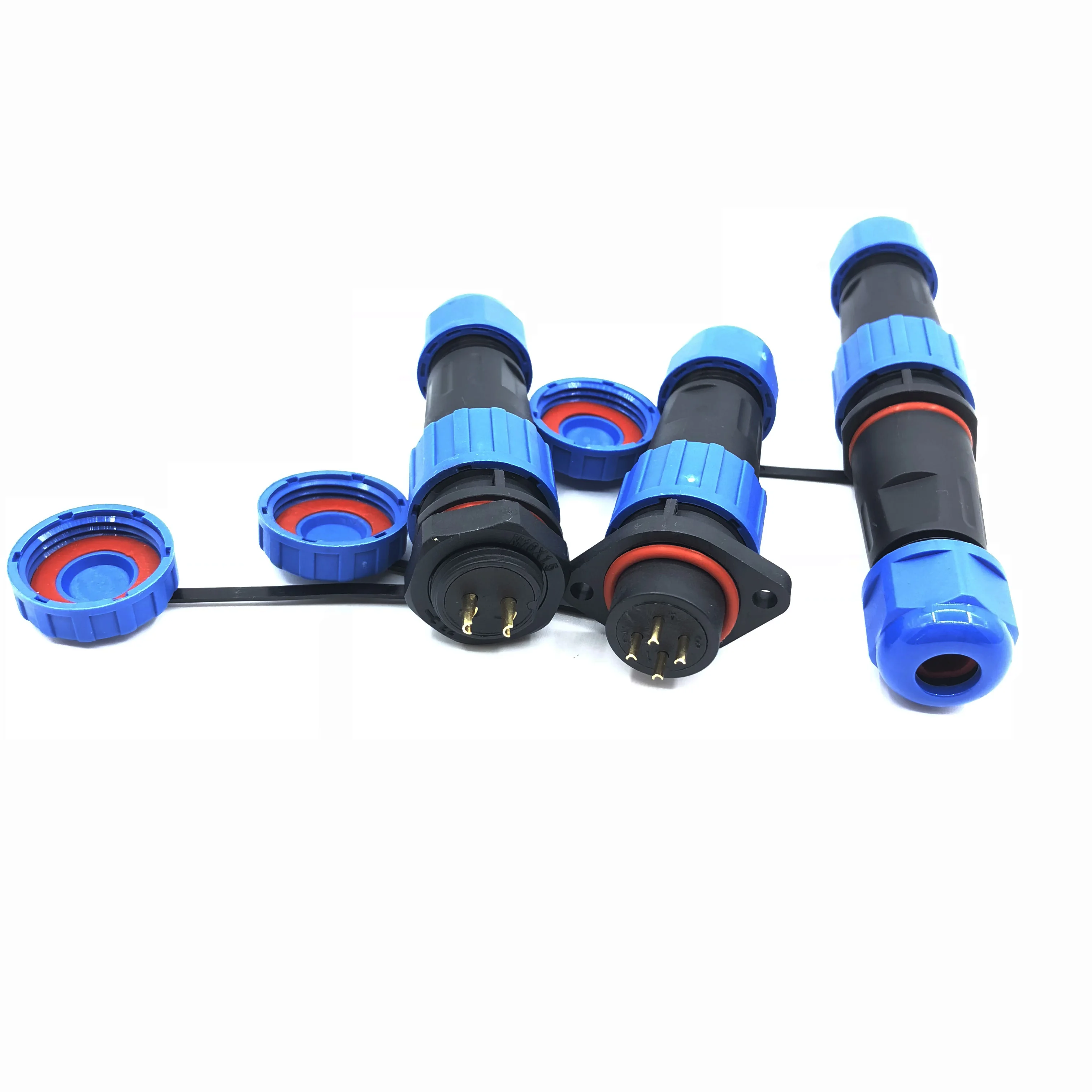 SP16 IP68 Waterproof Connector Male Plug & Female Socket 2 3 4 5 7 9 Pin SP16 Panel Mount Wire Cable Connector Aviation Plug
SP16 IP68 Waterproof Connector Male Plug & Female Socket 2 3 4 5 7 9 Pin SP16 Panel Mount Wire Cable Connector Aviation Plug