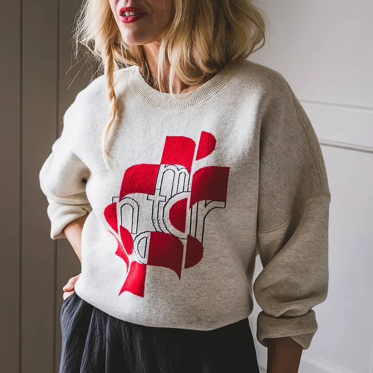 Женский кашемировый свитер с геометрическим рисунком, Осенний тонкий пуловер с длинным рукавом и круглым вырезом, повседневный винтажный У...
Женский кашемировый свитер с геометрическим рисунком, Осенний тонкий пуловер с длинным рукавом и круглым вырезом, повседневный винтажный У...