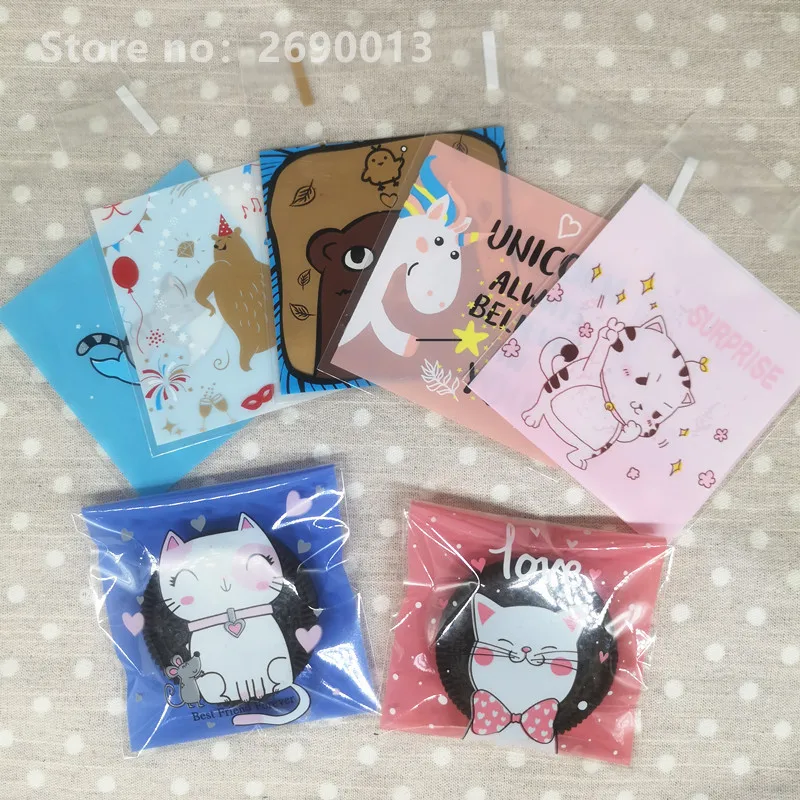 100Pcs Cartoon Plastic Bags Cookie&Candy Bag Self-Adhesive For Wedding Birthday Party Gift Bag Biscuit Baking opp Packaging Bag
100Pcs Cartoon Plastic Bags Cookie&Candy Bag Self-Adhesive For Wedding Birthday Party Gift Bag Biscuit Baking opp Packaging Bag