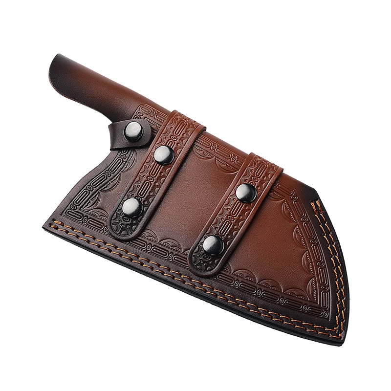 Grandsharp Knife Protector Kitchen Knife Cleaver Butcher Knife Sheath Genuine Leather Knife Sheath Easy to Carry
Grandsharp Knife Protector Kitchen Knife Cleaver Butcher Knife Sheath Genuine Leather Knife Sheath Easy to Carry
