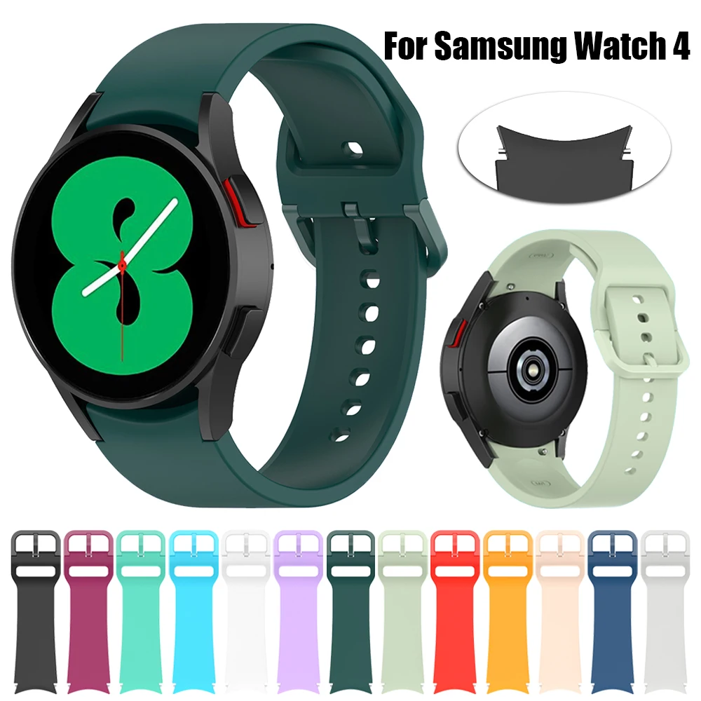Ремешок силиконовый для Samsung Galaxy Watch 3 41 мм/Watch 4 40 мм/44 мм, спортивный смарт-браслет для galaxy watch 4 classic 46 мм
Ремешок силиконовый для Samsung Galaxy Watch 3 41 мм/Watch 4 40 мм/44 мм, спортивный смарт-браслет для galaxy watch 4 classic 46 мм
