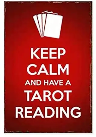 Keep Calm and Have Tarot Reading Iron Metal Plate Tin Sign Vintage Retro Wall Bar Chic Decor 12x8 inch
Keep Calm and Have Tarot Reading Iron Metal Plate Tin Sign Vintage Retro Wall Bar Chic Decor 12x8 inch