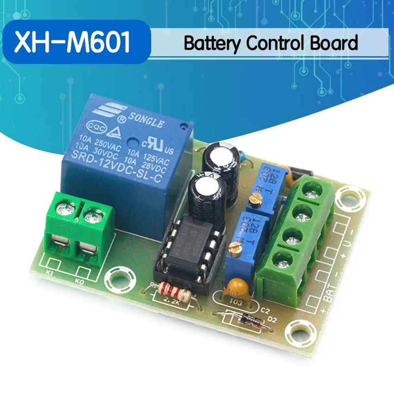 Высокое качество XH-M601 контроль зарядки аккумулятора доска 12V интеллигентая (ый)