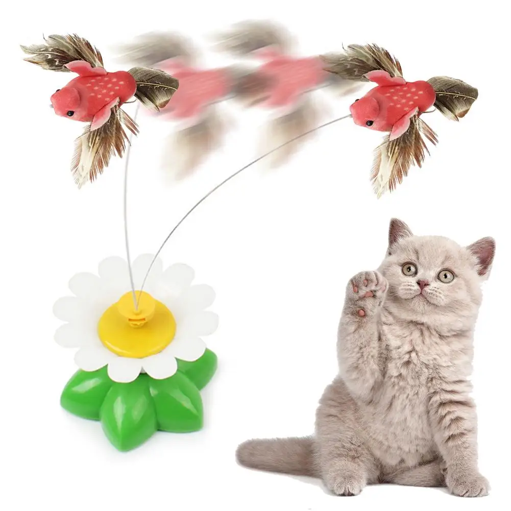 Cute Electric Rotating Colorful Butterfly Bird Funny Dog Cat Toys Scratch Toy For Cat Small Dog Cats Intelligence Taining
Cute Electric Rotating Colorful Butterfly Bird Funny Dog Cat Toys Scratch Toy For Cat Small Dog Cats Intelligence Taining