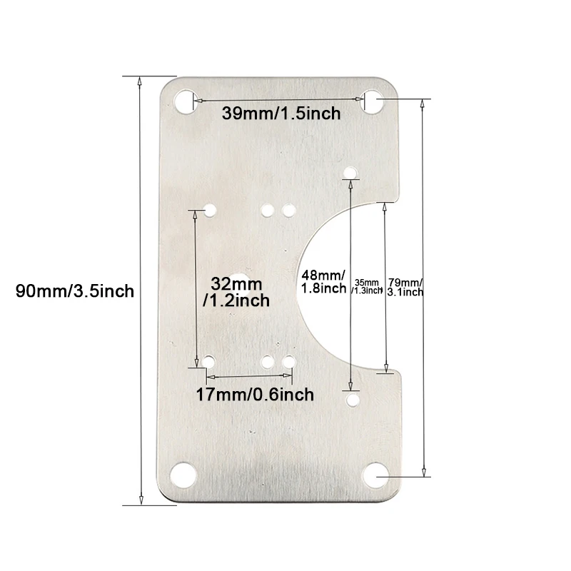 Cabinet Hinge Repair Plate Set with Hole Stainless Steel Drawer Furniture Corner Hardware Mending Repair Accessories DO
Cabinet Hinge Repair Plate Set with Hole Stainless Steel Drawer Furniture Corner Hardware Mending Repair Accessories DO