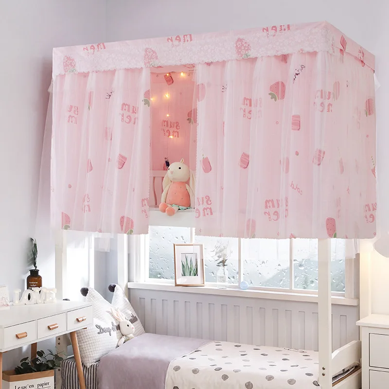 Mosquito Net Beds Dormitory Bed Curtain Yarn Student Dormitory Physical Shading Female Dormitory Lower Bunk Female Simple Girl 
Mosquito Net Beds Dormitory Bed Curtain Yarn Student Dormitory Physical Shading Female Dormitory Lower Bunk Female Simple Girl