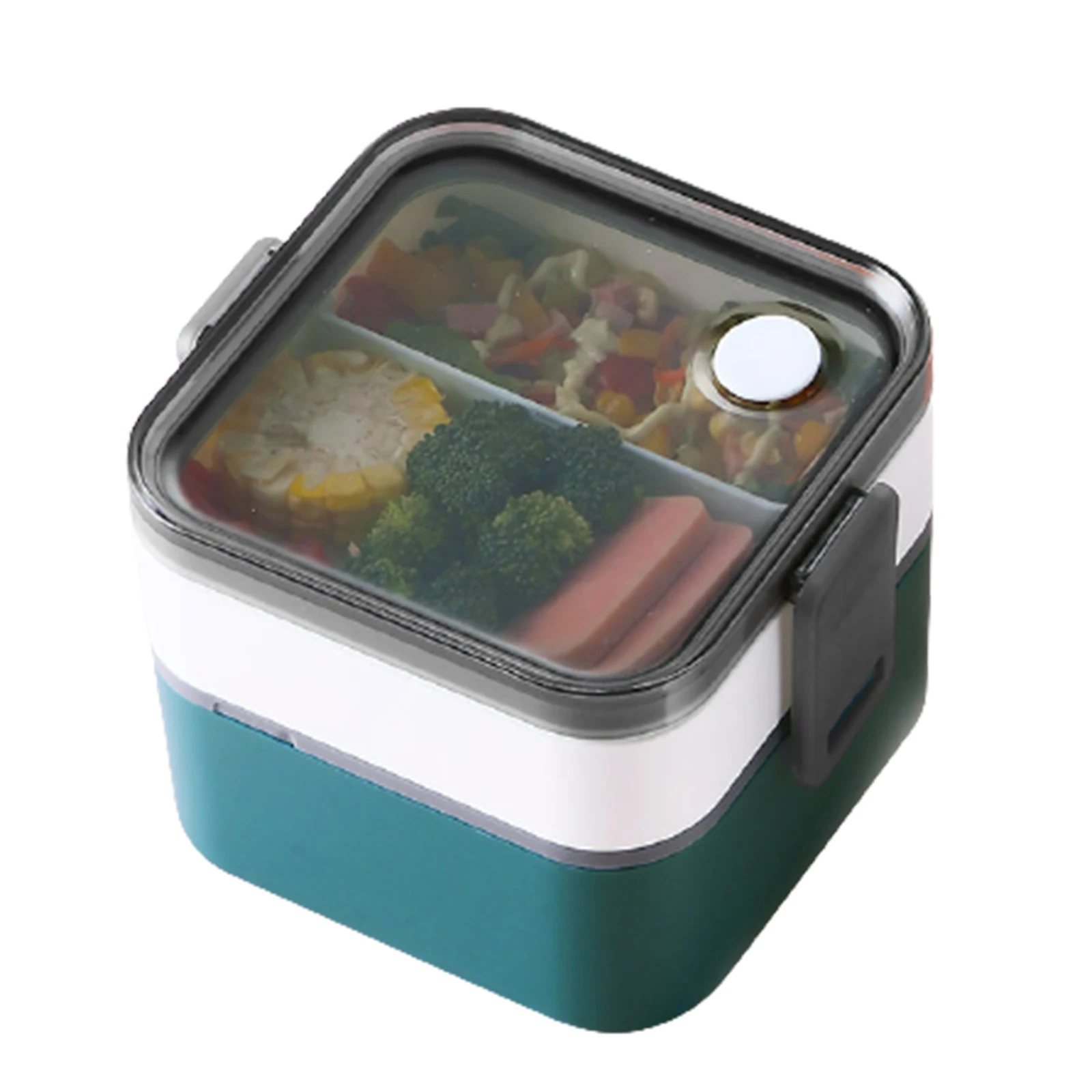 Double-Layer Bento Box with Partition Portable Microwaveable Lunch Box forStudents and Office Workers BOM666
Double-Layer Bento Box with Partition Portable Microwaveable Lunch Box forStudents and Office Workers BOM666