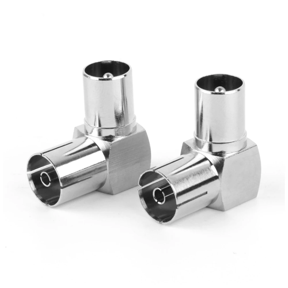 1PCS 90 Degrees Right Angled TV RF Male Plug To Female Jack Head Type Cable Antenna Connector
1PCS 90 Degrees Right Angled TV RF Male Plug To Female Jack Head Type Cable Antenna Connector