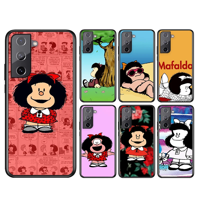 Animated cute Mafalda For Samsung Galaxy S21 S20FE S10 S10e S9 S8 S7 S6 Ultra Plus Lite Edge 5G Black Soft Phone Case
Animated cute Mafalda For Samsung Galaxy S21 S20FE S10 S10e S9 S8 S7 S6 Ultra Plus Lite Edge 5G Black Soft Phone Case