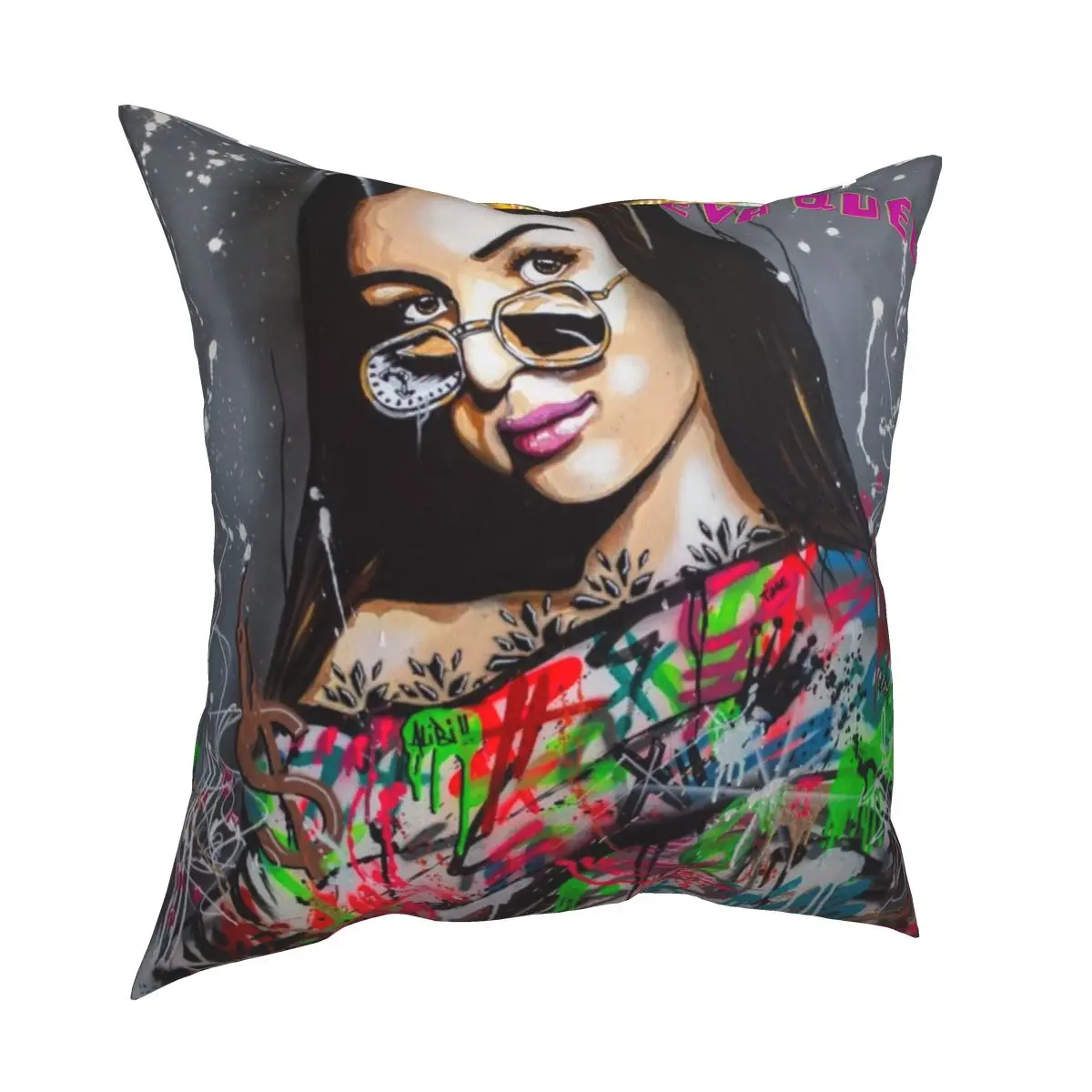 Eva Queen Cool Girl Pillowcase Printed Polyester Cushion Cover Decorative Throw Pillow Case Cover Home Square 40X40cm
Eva Queen Cool Girl Pillowcase Printed Polyester Cushion Cover Decorative Throw Pillow Case Cover Home Square 40X40cm