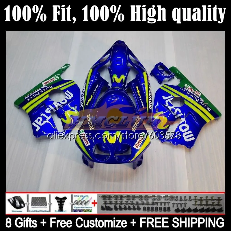 Корпус инжектора для HONDA CBR 250RR 250CC CBR250RR 1988 1989 40CL.4 CBR 250 RR CC MC19 CBR250 RR 88 89 OEM Обтекатели Movistar Blue
Корпус инжектора для HONDA CBR 250RR 250CC CBR250RR 1988 1989 40CL.4 CBR 250 RR CC MC19 CBR250 RR 88 89 OEM Обтекатели Movistar Blue