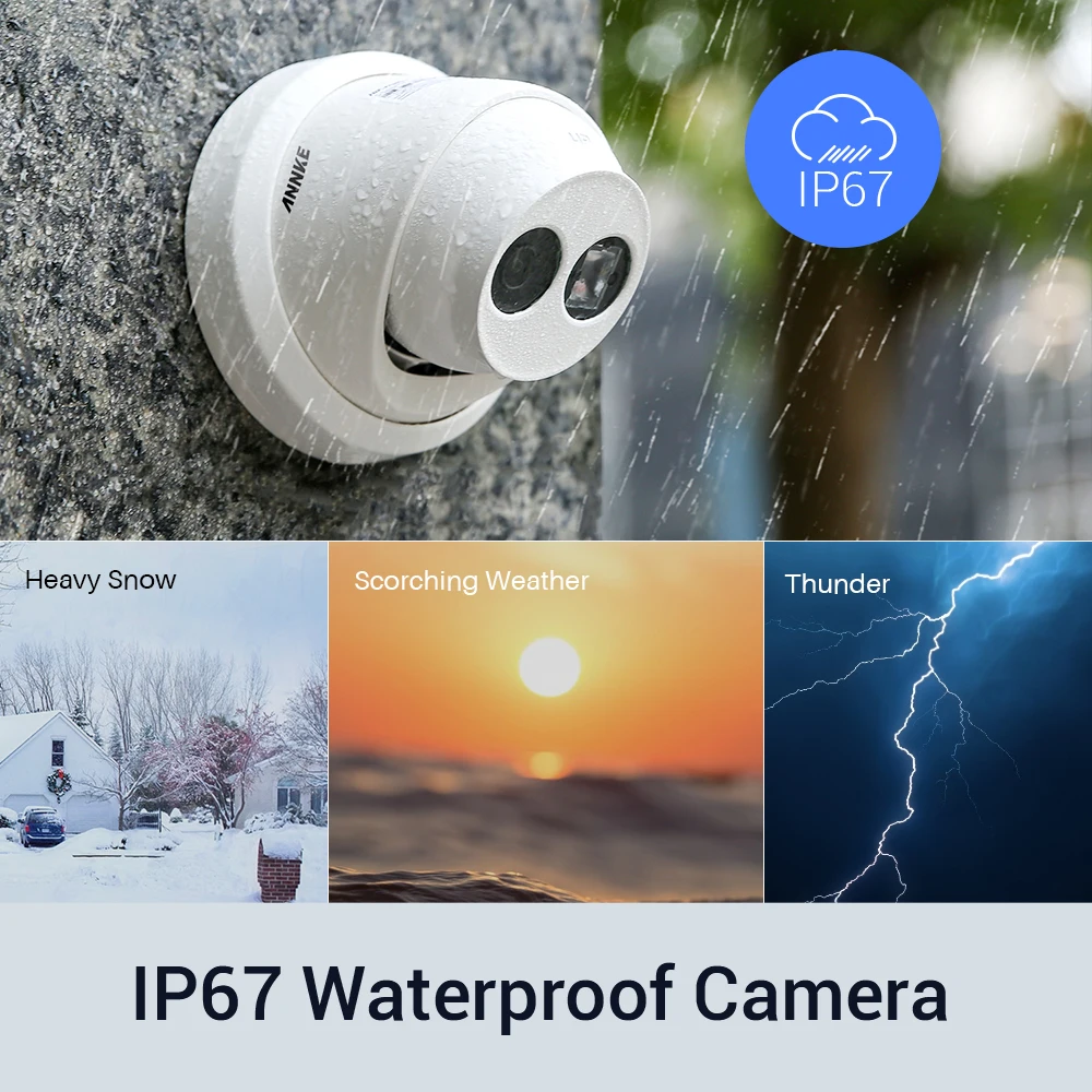 ANNKE 8CH 4K Ultra HD POE Network Video Surveillance System 8MP H.265+ NVR With 8X 8MP Weatherproof IP Security Cameras CCTV Kit
ANNKE 8CH 4K Ultra HD POE Network Video Surveillance System 8MP H.265+ NVR With 8X 8MP Weatherproof IP Security Cameras CCTV Kit