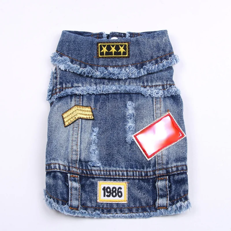 New Dog Jeans Jacket Cute Casual Blue Denim Coat Vest Pet Puppy Clothes Apparel 6 Sizes 2 Colours Dog Jacket Puppy 2021
New Dog Jeans Jacket Cute Casual Blue Denim Coat Vest Pet Puppy Clothes Apparel 6 Sizes 2 Colours Dog Jacket Puppy 2021