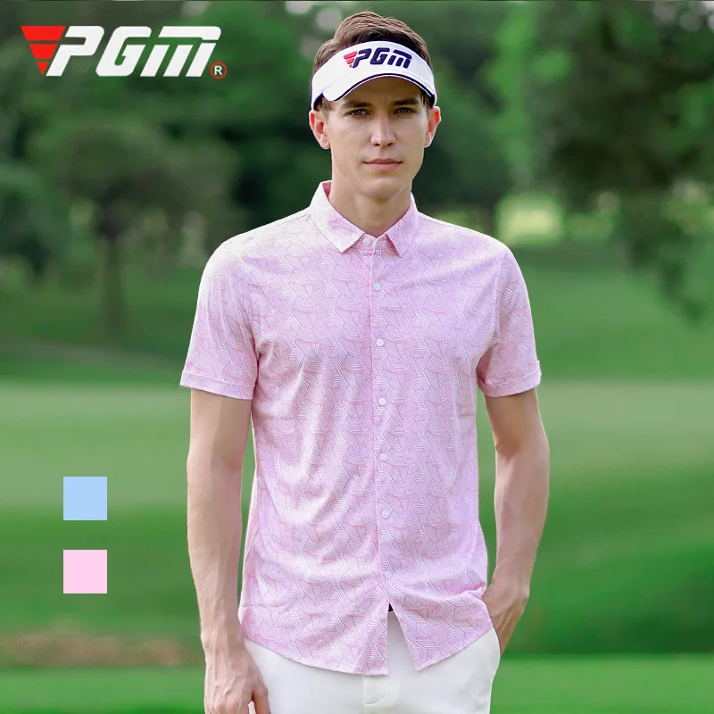 2020 PGM New Summer Golf Apparel Men's Short Sleeve T-Shirt Casual Cotton Top breathable Quick Dry Printed Golf Shirt Sportswear
2020 PGM New Summer Golf Apparel Men's Short Sleeve T-Shirt Casual Cotton Top breathable Quick Dry Printed Golf Shirt Sportswear