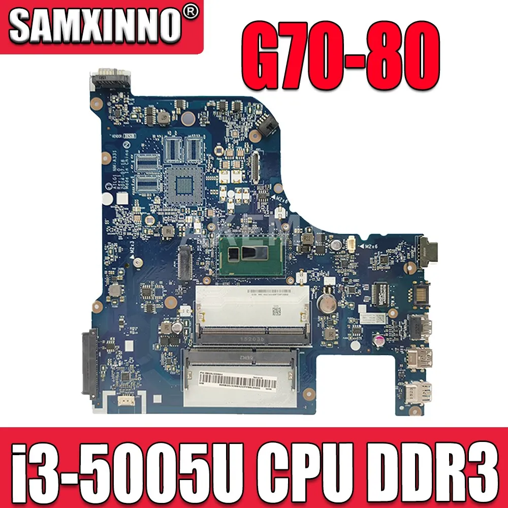 NM-A331 подходит для Lenovo G70-70 G70-80 Z70-80 материнская плата ноутбука CPU i3-5005U DDR3 100% тестовая работа
NM-A331 подходит для Lenovo G70-70 G70-80 Z70-80 материнская плата ноутбука CPU i3-5005U DDR3 100% тестовая работа