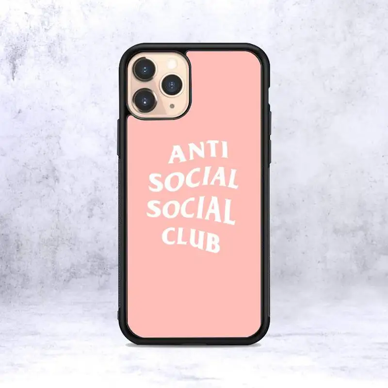 ANTI COCIAL COCIAL CLUB 4 Phone Case for iPhone 12 mini 11 pro XS Max X XR 6 7 8 plus SE20 High quality TPU silicon cover
ANTI COCIAL COCIAL CLUB 4 Phone Case for iPhone 12 mini 11 pro XS Max X XR 6 7 8 plus SE20 High quality TPU silicon cover