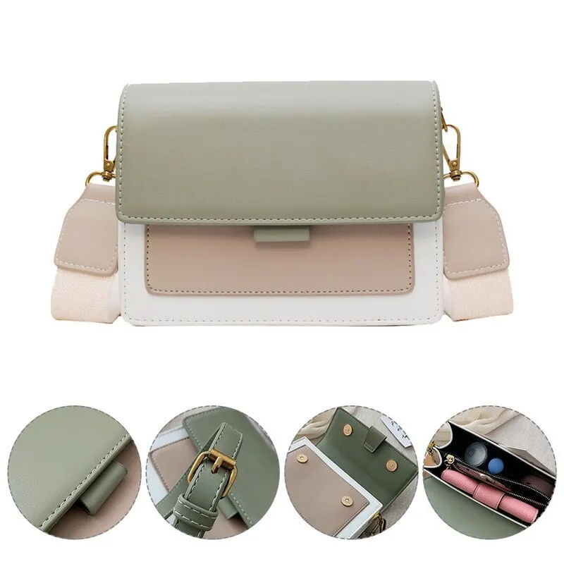 Fashion Women PU Leather Messenger Bags Crossbody Chain Bag and Handbags With Metal Chain 2021 fashion Small package
Fashion Women PU Leather Messenger Bags Crossbody Chain Bag and Handbags With Metal Chain 2021 fashion Small package