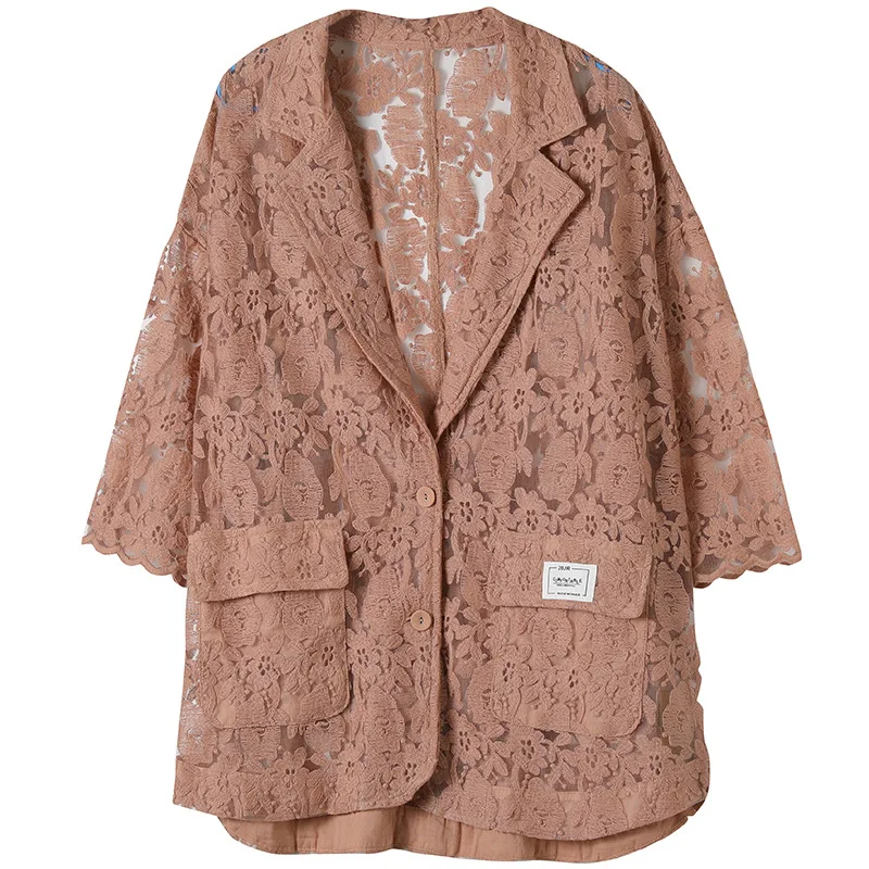 Max LuLu New 2021 British New Fashion Women Floral Lace Blazer Ladies Pink Cotton Linen Jackets Female Vintage Coats Plus Size
Max LuLu New 2021 British New Fashion Women Floral Lace Blazer Ladies Pink Cotton Linen Jackets Female Vintage Coats Plus Size