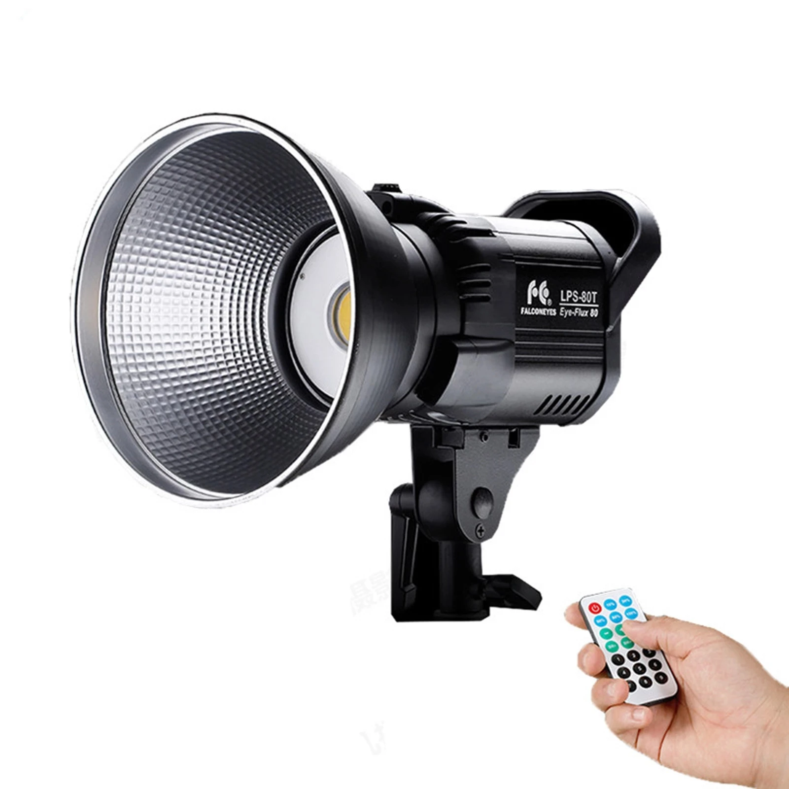 LPS-80T 80W Studio LED Video Light 5500K Photography Lamp Brightness Adjustable CRI96+ Built-in 9 Scene Lighting Effects
LPS-80T 80W Studio LED Video Light 5500K Photography Lamp Brightness Adjustable CRI96+ Built-in 9 Scene Lighting Effects