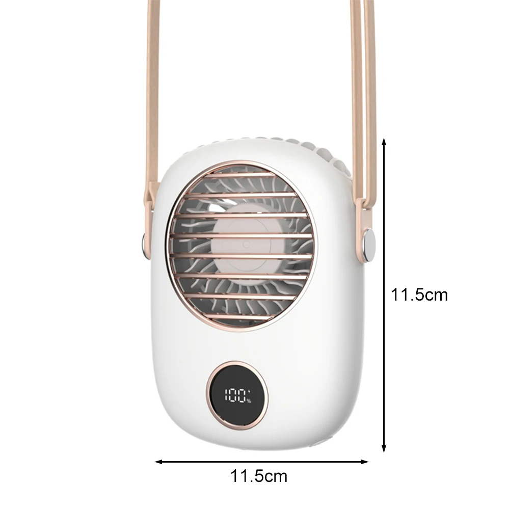 Hanging Neck Digital Fan Silent Summer 3 Gears Adjustable Outdoor Sports Travel Hands Free Personal Desktop Cooling Fan Dropship
Hanging Neck Digital Fan Silent Summer 3 Gears Adjustable Outdoor Sports Travel Hands Free Personal Desktop Cooling Fan Dropship