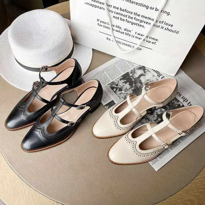 Krazing pot 2020 new solid genuine leather Mary Janes round toe med heels simple wild buckle straps spring women basic pumps L31
Krazing pot 2020 new solid genuine leather Mary Janes round toe med heels simple wild buckle straps spring women basic pumps L31