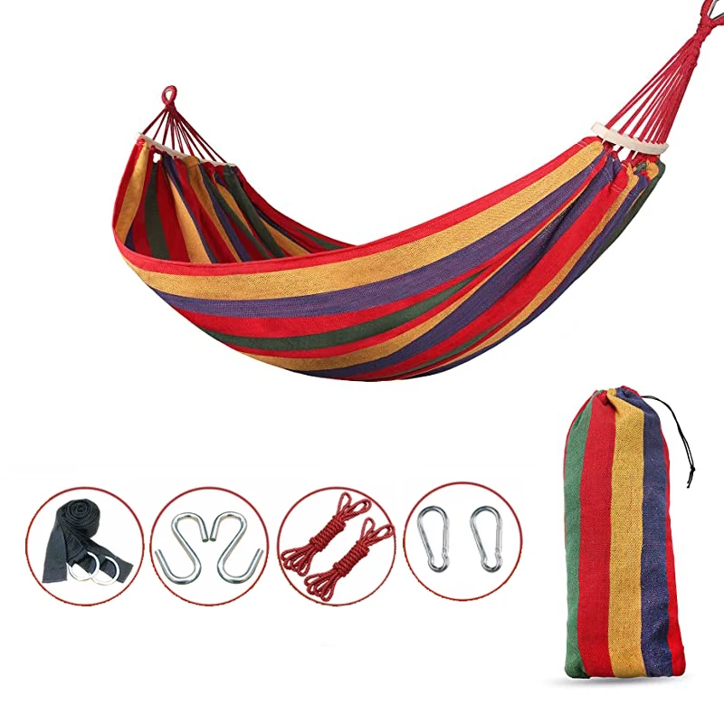 Portable Hanging Hammock Outdoor Camping Swing Chair Indoor Bedroom Hammock Lazy Chair Travel Portable Thick Canvas Bed Hammocks
Portable Hanging Hammock Outdoor Camping Swing Chair Indoor Bedroom Hammock Lazy Chair Travel Portable Thick Canvas Bed Hammocks