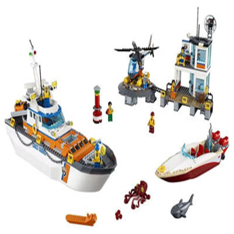 844pcs 10755 City Series Coast Guard Headquarters 60167 Children's Building Block Toy Gifts
844pcs 10755 City Series Coast Guard Headquarters 60167 Children's Building Block Toy Gifts
