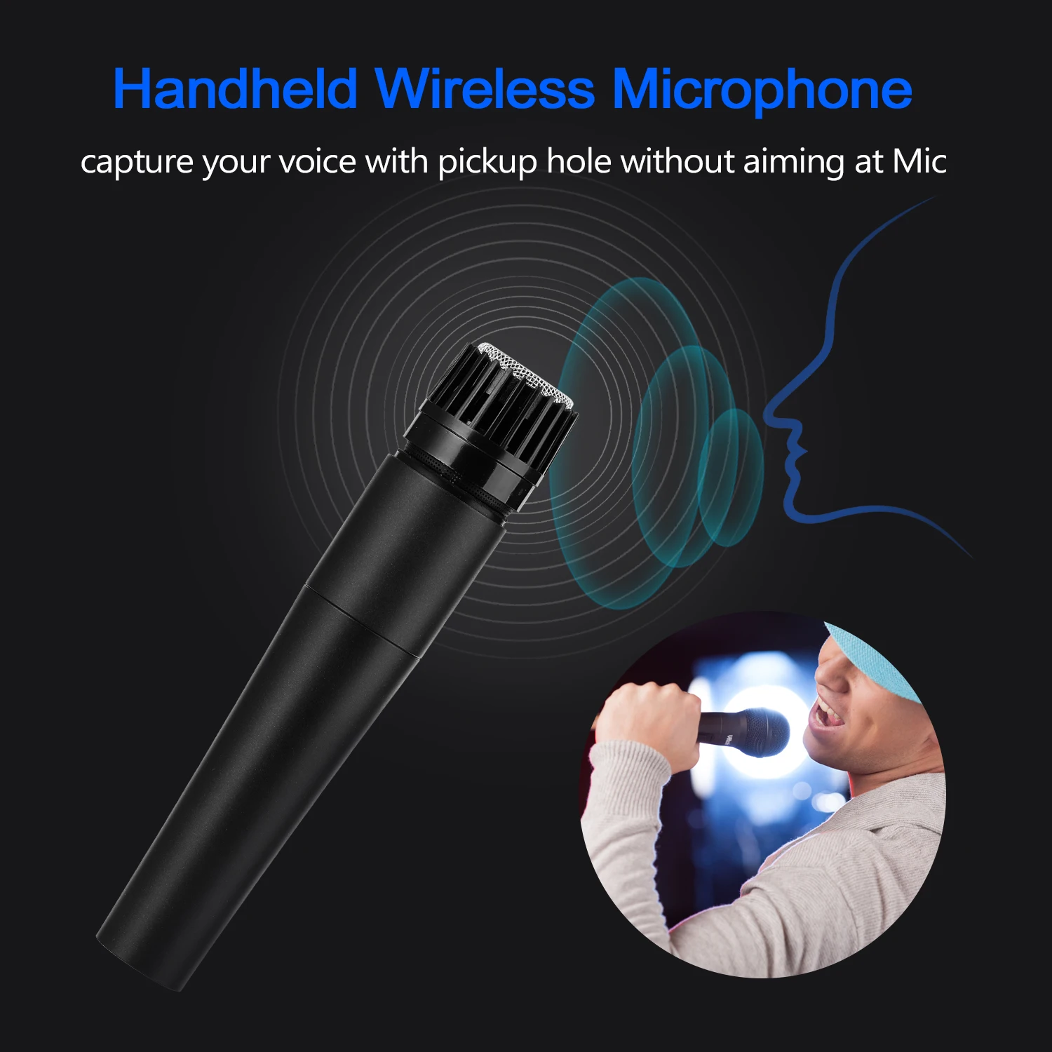 V3002 V Segment One Tow Two Handheld Wireless Microphone Home Conference KTV Teaching
V3002 V Segment One Tow Two Handheld Wireless Microphone Home Conference KTV Teaching