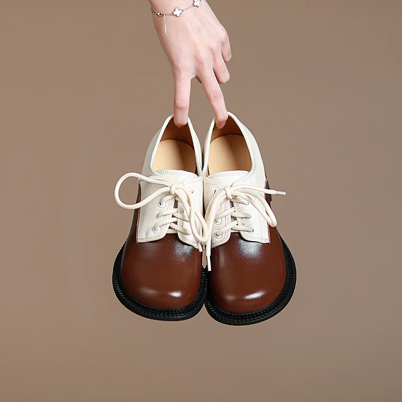 Women Pumps 33-40 Black Genuine Cow Leather British Style Lace-up Loafers Shoe High Heel Ladies Casual Handmade Retro Classics
Women Pumps 33-40 Black Genuine Cow Leather British Style Lace-up Loafers Shoe High Heel Ladies Casual Handmade Retro Classics