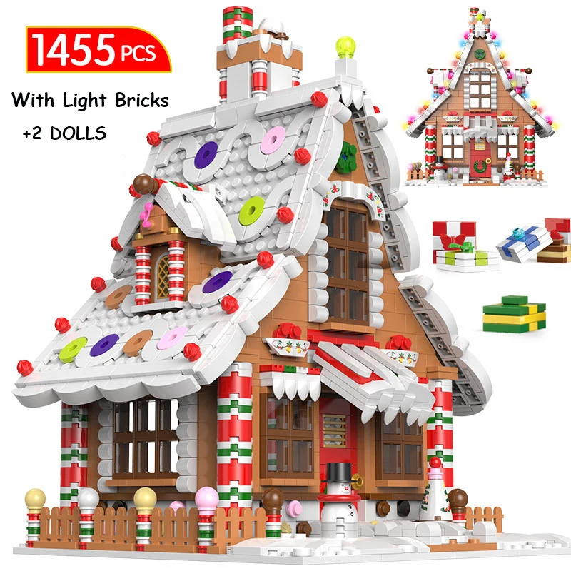 New Moc Merry Christmas Gingerbread Tree House Building Block Castle Muic Box Figure Dolls Assembly Set Bricks Kids Toys Gifts
New Moc Merry Christmas Gingerbread Tree House Building Block Castle Muic Box Figure Dolls Assembly Set Bricks Kids Toys Gifts