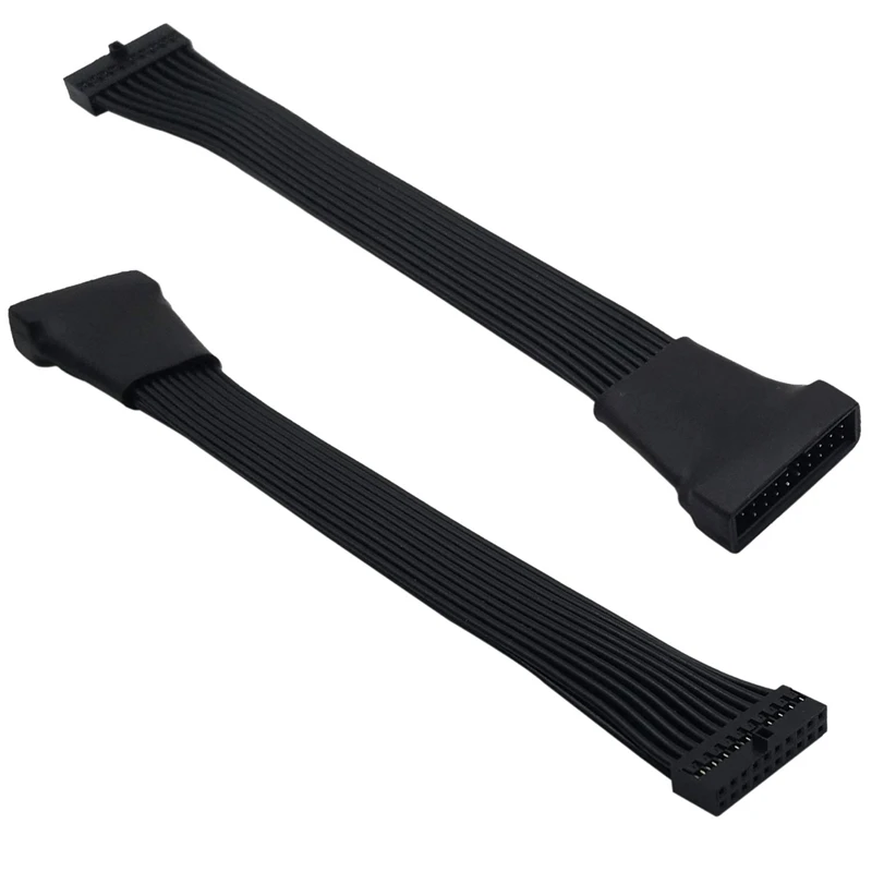 2 Pack Small Mini USB 3.0 19 Pin Internal Extension Header Adapter Cable for Motherboard 5.9-Inch(15cm)
2 Pack Small Mini USB 3.0 19 Pin Internal Extension Header Adapter Cable for Motherboard 5.9-Inch(15cm)