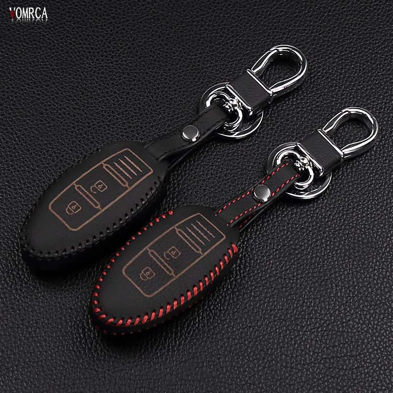 Для Nissan классический дизайн! Автосигнализация с верхним слоем из кожи дистанционный пульт автомобильный брелок для ключей брелок чехол 2 кн...
Для Nissan классический дизайн! Автосигнализация с верхним слоем из кожи дистанционный пульт автомобильный брелок для ключей брелок чехол 2 кн...