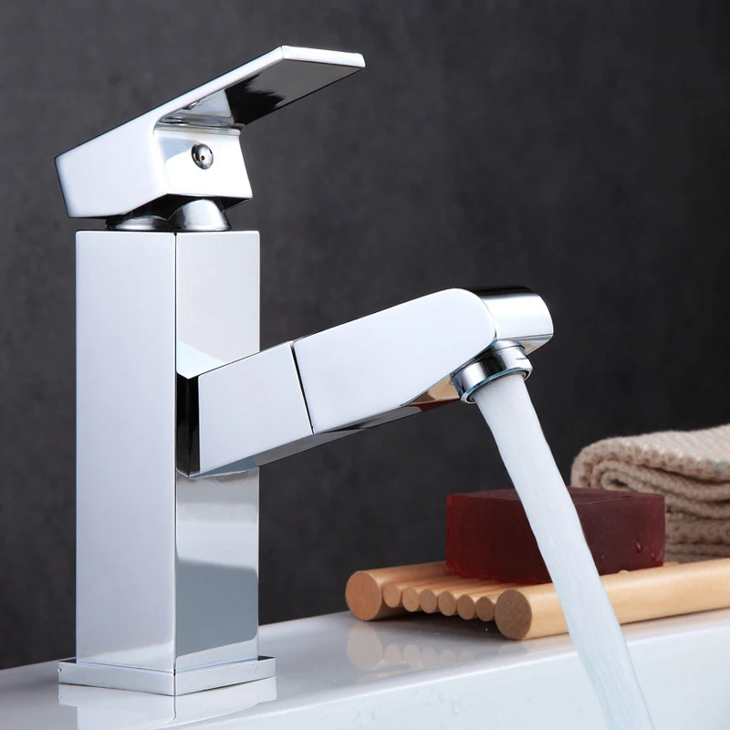 Bathroom Basin Faucet Pull Out Sink Tap Copper Hot and Cold Water Mixer Tap Crane Single Hole Square Deck Mounted Waterfall Tap
Bathroom Basin Faucet Pull Out Sink Tap Copper Hot and Cold Water Mixer Tap Crane Single Hole Square Deck Mounted Waterfall Tap